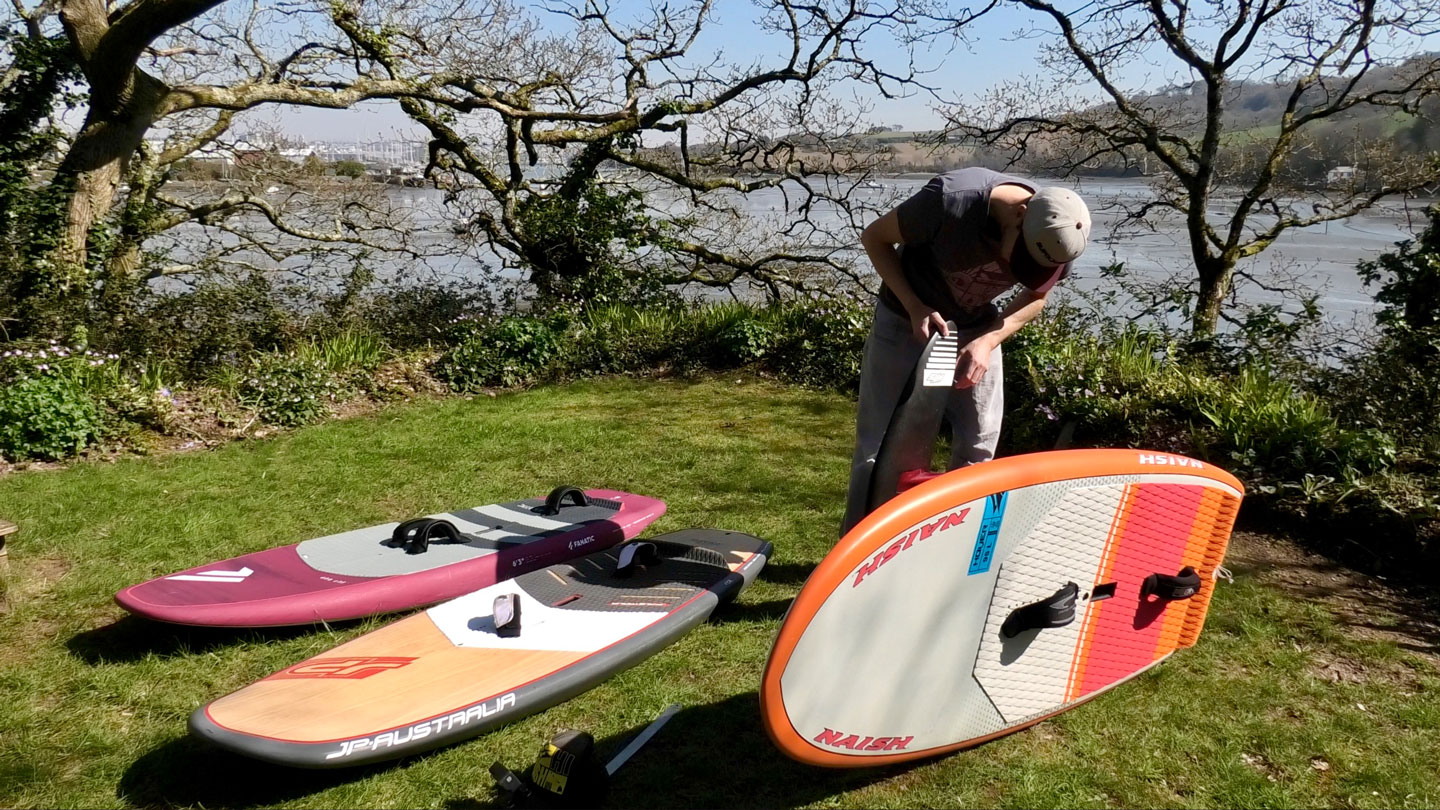 Foil-sup-footstraps