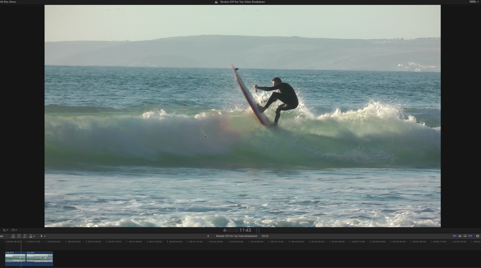 SUPboarder PRO video breakdown / Small wave Re-entry